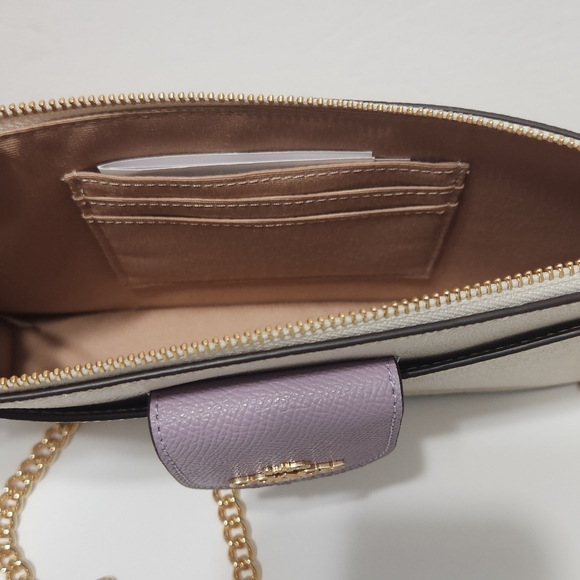 Coach Purse, Poppy Crossbody With Card Case In Colorblock NWT - Picture 6 of 10